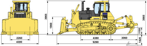    Komatsu D275A-5 